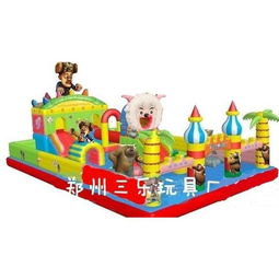 隴南小區(qū)廣場(chǎng)兒童充氣城堡生意火爆，鄭州批發(fā)價(jià)如何助力創(chuàng)業(yè)者